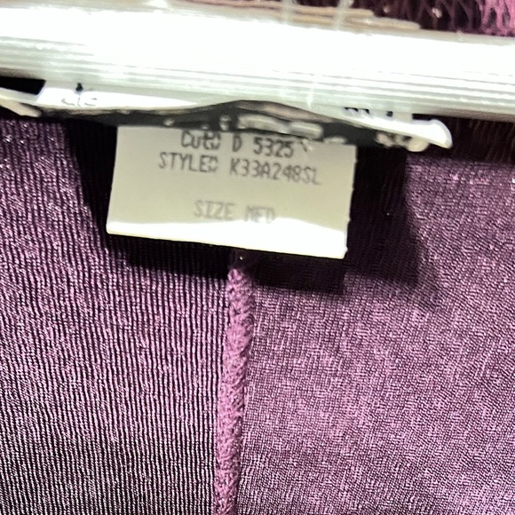 Dressing Clio Purple & Silver Sparkle Dress – Size M - Picture 5 of 5